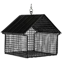 Wildlife Garden Voedersilo Pindavoeder Huis Zwart - Wildlife Garden - WG3345 - Voedersilo voor Vogels