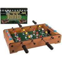 Johntoy Tafelvoetbal spel - 50 x 31 cm - speelgoed - tafelvoetbal - Behendigheidsspellen - Tafelvoetbal spel klein voor kinderen en volwassenen