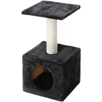 Europet Classic Abey - Krabpaal - Zwart - 30 x 30 x 60 cm