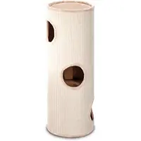 Ebi Krabton - Everlasttower 100 Beige - Kat krabpaal - EBI - Beige - Sisal - 431 - Krab meubel voor katten - EBI- Beige Sisal - 431