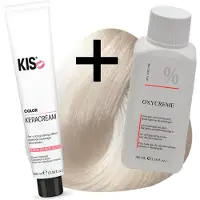 Kis haarverfset - 10SP Super platinablond - haarverf & waterstofperoxide