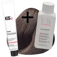 Kis haarverfset - 7A Middel asblond - haarverf & waterstofperoxide