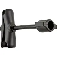 Ram Mounts Double Socket Arm With Retention Knob Zilver