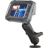 Lowrance Mark 4&elite 5 Ram 1.5 Mount With Quick Release Zwart