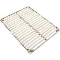Vente-unique Lattenbodem - te monteren 140 x 190 cm - 2 x 19 latten - zonder poten - beige