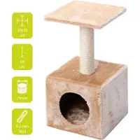 Ebi Krabpaal Classic Tree Abey - Beige - 30 x 30 x 60cm