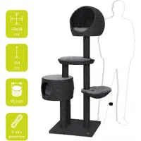 Europet EBI Krabpaal Trend Cat Tree Elegance Touch - 58x58x162,5cm