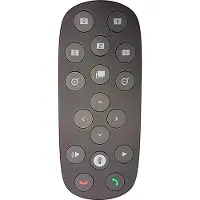 Logitech 993-001142 afstandsbediening RF Draadloos Videovergadersysteem, Webcam Drukknopen