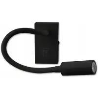 ABC-led LED leeslamp - 3W - 150 Lumen - Zwart - 220V