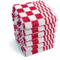 Byrklund Keukendoek Clean & Fresh Rood (Set van 6)
