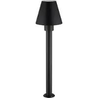 LumenXL Moderne buitenlamp Bruno zwart, 80 cm