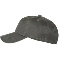 Hatland Onan - Verweerd katoenen baseballcap - Olijf groen - Assorti - One size