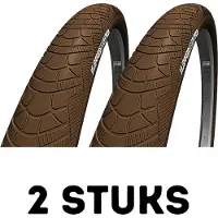 CST Fietsband - Buitenband - Set van 2 - Zeppelin 28 x 2.00 (50-622) bruin