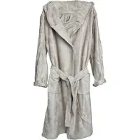 Timboo Kinderbadjas - Feather Grey 8-10 jaar