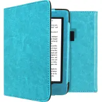 IMoshion Vegan Leather Bookcase voor de Kobo Nia - Lichtblauw