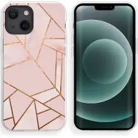 IMoshion Design hoesje voor de Apple iPhone 13 Mini - Pink Graphic