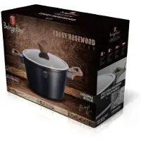 Berlinger Haus Ebony Rosewood Collection - Granieten Pan - 20cm - 2,5L - Soft Touch Handgrepen
