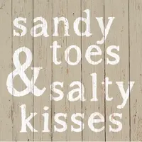 Ppd Servetten - 33 x 33 - lunchservetten - Sandy toes & salty kisses