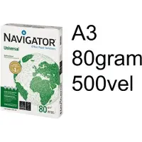 Navigator Kopieerpapier Universal - A3 - 80gr - wit - 500vel
