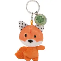 Nici Sleutelhanger Klaverblad Junior 7 Cm Pluche Oranje/groen