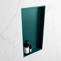 Mondiaz easy nis 59,5x29,5 cm in solid surface kleur smag | smag. 1 vak geschikt voor in- of opbouw
