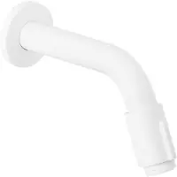 Differnz Inbouw Wastafelkraan - Lage Uitloop - Wit Mat - 7,9cm