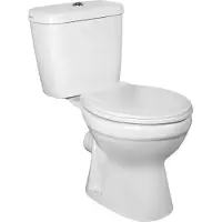 Kerra C-Clear toilet met zitting diepspoel wit PK