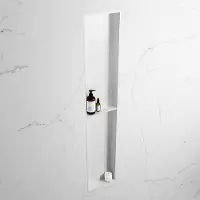 Mondiaz Easy nis 90x30x8cm 2 vakken talc