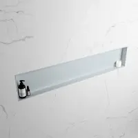 Mondiaz easy nis 149,5x29,5 cm in solid surface kleur clay | clay. 1 vak geschikt voor in- of opbouw