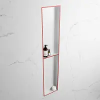 Mondiaz Easy nis 90x30x8cm 2 vakken fire/talc