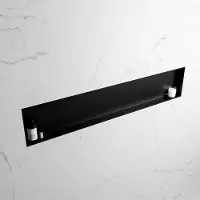 Mondiaz EASY Nis 149,5x29,5cm in solid surface kleur Urban | Urban. 1 vak geschikt voor in- of opbouw