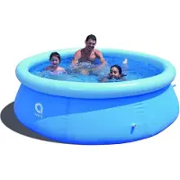 JILONG ROND Zwembad- Opblaasbaar- opblaasbaar Zwembad- 300 x 76 cm- Familie zwembad