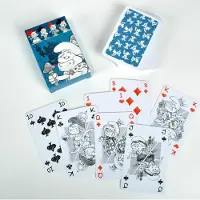 Puppy De Smurfen - speelkaarten set 55 stuks geschetst - merk :