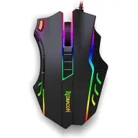 Redragon Titanboa M802 RGB Gaming muis - High end - DPI tot 12.000 met 9 programmeerbare knoppen - professionele esports gaming muis