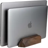 Oakywood Dual Laptop Dock - Walnut