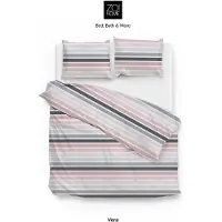 Zohome Zo Home Dekbedovertrek Katoen Satijn Vera - pink 240x200/220cm