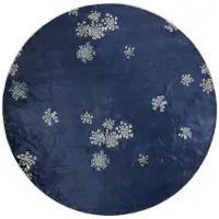 Essenza Vloerkleed Lauren Carpet Indigo Blue (ø 180 cm)