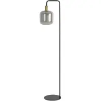 Light & Living Vloerlamp 32x28x155 cm LEKAR antiek brons+smoke glas