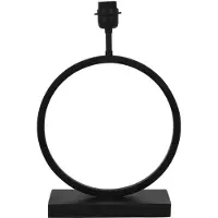 Light & Living Lampvoet 30x12,5x43 cm LIVA mat zwart