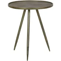 Light & Living Bijzettafel Envira Goud 39,5 X 39,5 X 50,5 Cm