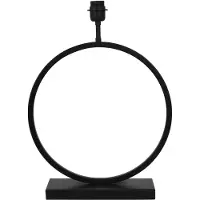 Light & Living Lampenvoet Liva Zwart 40 X 12,5 X 52 Cm