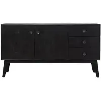 Light & Living Kast 152x40x80 cm ESPITA hout zwart (Zwart)