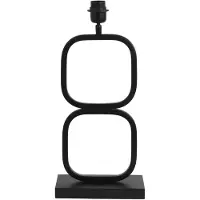 Light & Living Lampvoet 23x11,5x46 cm LUTIKA mat zwart