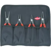 Knipex Jeu de pinces de précision pour circlips, Quantité : 4 pièces
