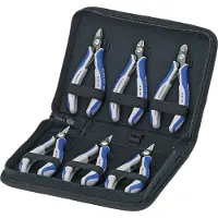Knipex Elektronica tangen set in etui 6-delig - 002016P