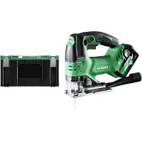 HiKOKI CJ36DAWRZ 36V Multi-Volt Li-ion Accu Decoupeerzaag Set (2x 2,5Ah Accu) In HSC - D-greep - Variabel - Koolborstelloos