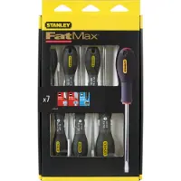 Stanley handgereedschap FatMax 7-delige Schroevendraaierset Pozidriv - 0-65-425