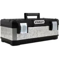 Stanley Boîte A Outils Bimatiere Galvanisée - 51 Cm