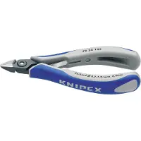 Knipex Precisie elektronica-zijsnijtang gebruineerd met meer-componentengrepen 125 mm - 7952125