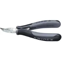 Knipex Grijptang elektronica ESD bekken platrond gebogen 115mm